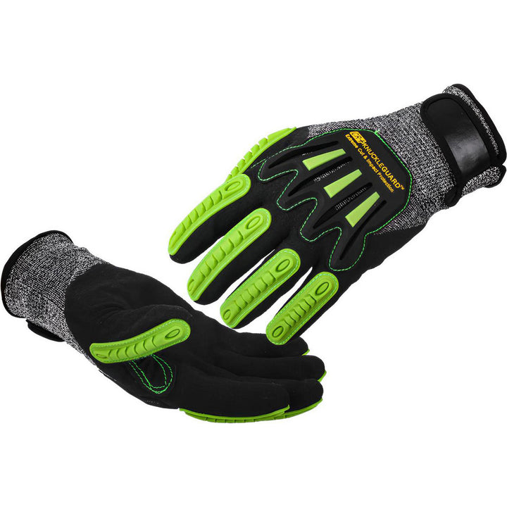 Small Gray RhinoYarn Cut-Resistant Gloves - Tilsatec TTP091SNFKG070