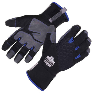 Medium Black Synthetic Leather Palm Cold Work; Cold Condition Gloves - Ergodyne 17373