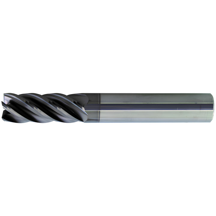 3/4" 5-Flute Solid Carbide Corner Radius End Mill, PowerLayer - ProMax US556121