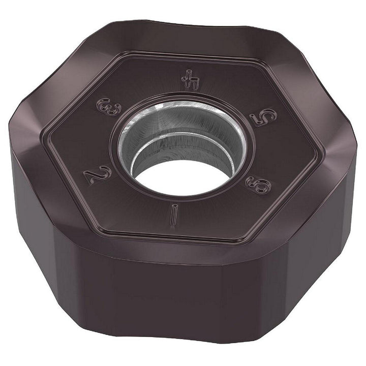 HNPJ0905ANSNGD Solid Carbide Insert, Grade WP25PM, AlTiN - Widia 5895374