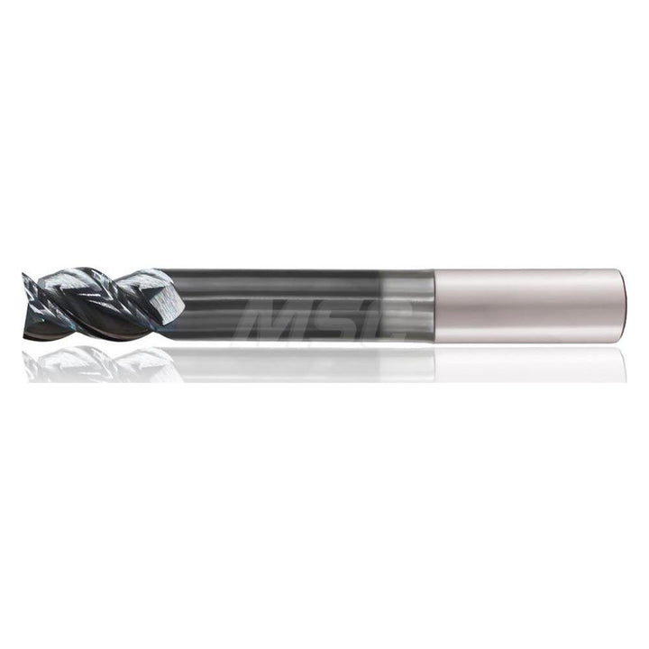 5/8" 4-Flute Solid Carbide Corner Radius End Mill, AlTiCrSiN - Iscar 3398100