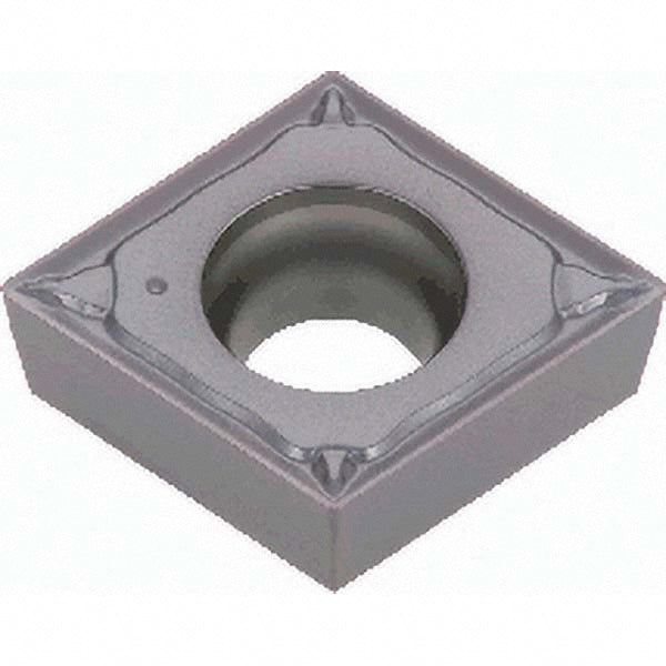 C - Diamond (Rhombic) 80-Deg 1/2" IC Carbide Insert, Grade T9225, Titanium - Tungaloy 6781044