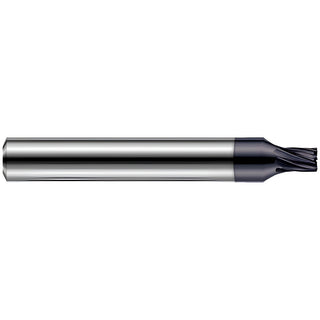 1/2" 7-Flute Solid Carbide Corner Radius End Mill, AlTiN - Harvey Tool 868032-C6