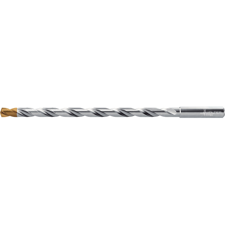 5/16" Solid Carbide Drill Bit, TiSiAlCrN, 140° point - Walter-Titex 7684266