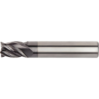 0.2362" 4-Flute Solid Carbide Corner Radius & Corner Chamfer End Mill, AlTiN - Kennametal 6769614