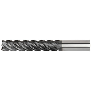 1/2" 5-Flute Solid Carbide Corner Radius End Mill, AlTiN - Kennametal 6764478