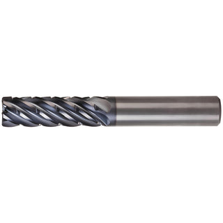 3/4" 6-Flute Solid Carbide Corner Radius End Mill, AlTiN - Kennametal 6767729