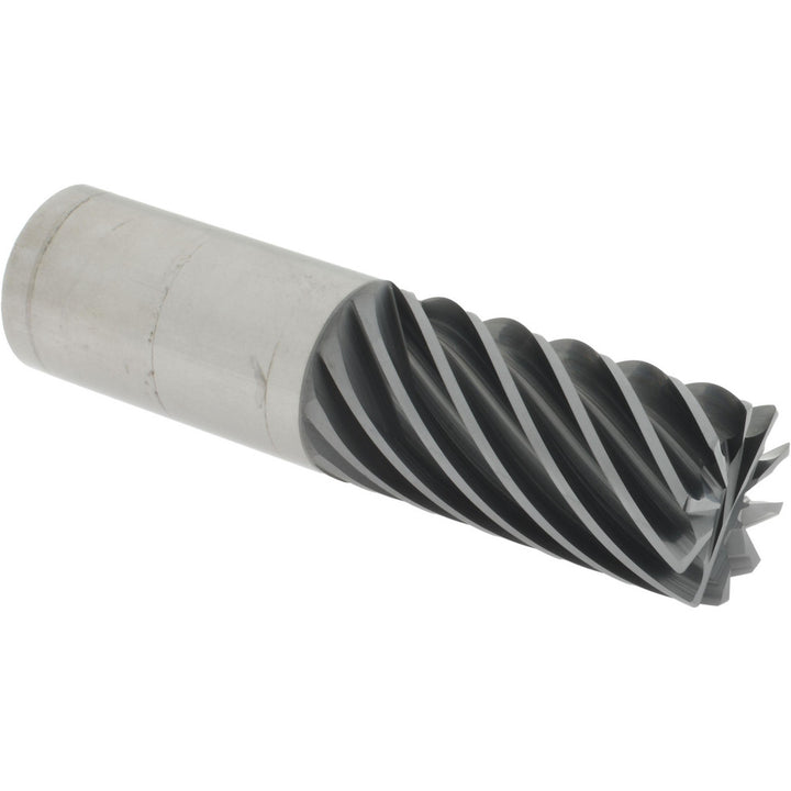 1" 10-Flute Solid Carbide Corner Radius End Mill, AlCrTiN - Accupro 317291