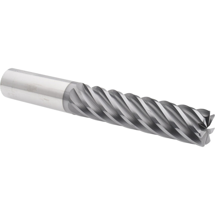 1" 7-Flute Solid Carbide Corner Radius End Mill, AlCrTiN - Accupro 312828