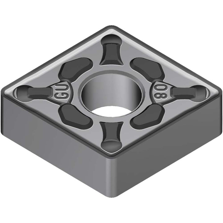 CNMG120408N-GU Solid Carbide Insert, Grade AC6020M, Absotech Platinum - Sumitomo 19R5335