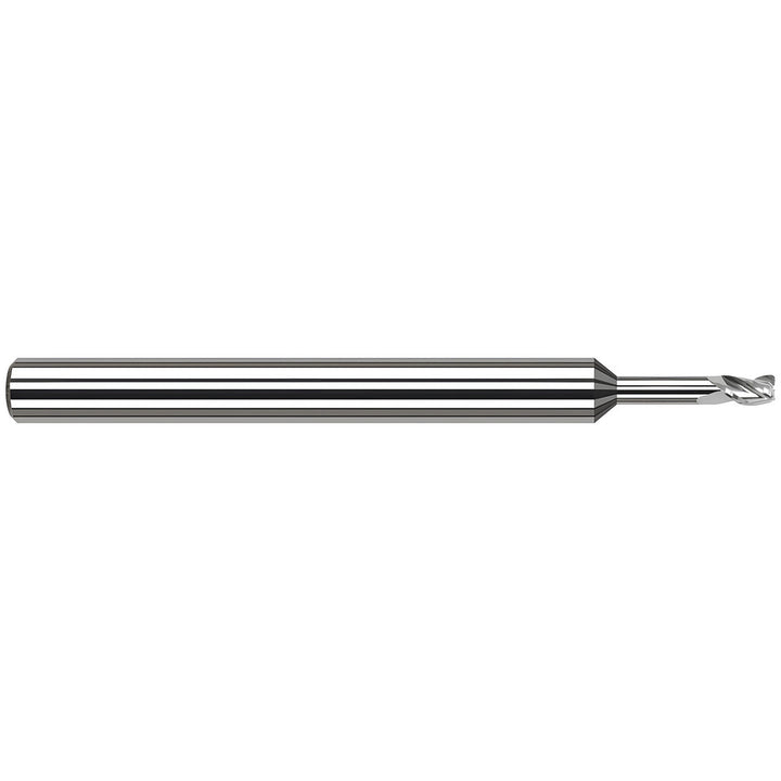 3/16in" 3-Flute Solid Carbide Corner Radius End Mill, TiB2 - Harvey Tool 961412-C8