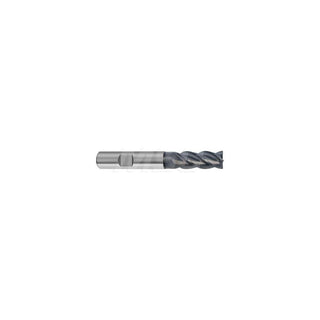 4-Flute Solid Carbide Corner Radius End Mill, AlCrN - Guhring 9069630060100