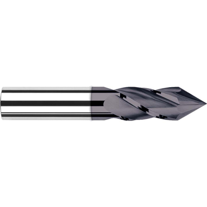 0.0937" 4-Flute Solid Carbide Drill Mill End Mill, AlTiN - Harvey Tool 15406-C3