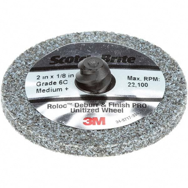 2 x 1/8" Ceramic Deburring Wheels Disc - 3M 7100081368