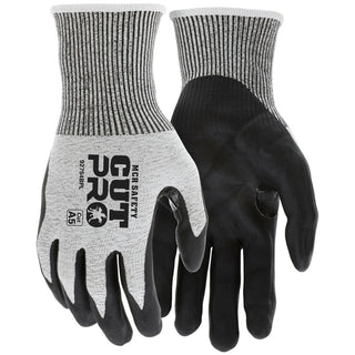 X-Large Salt & Pepper Hypermax Cut-Resistant Gloves - MCR Safety 92754BPXL