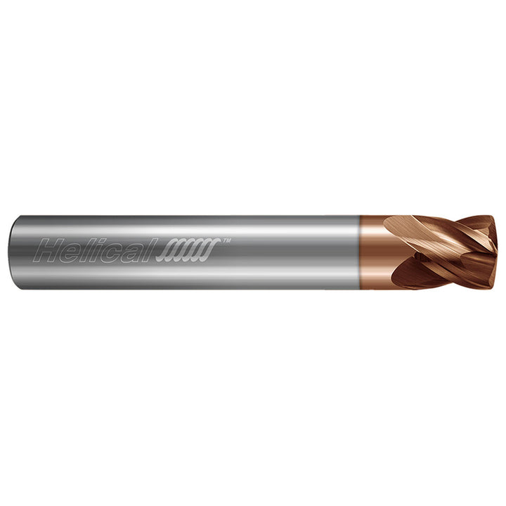 4-Flute Solid Carbide Lens Form End Mill - Helical Solutions 86369