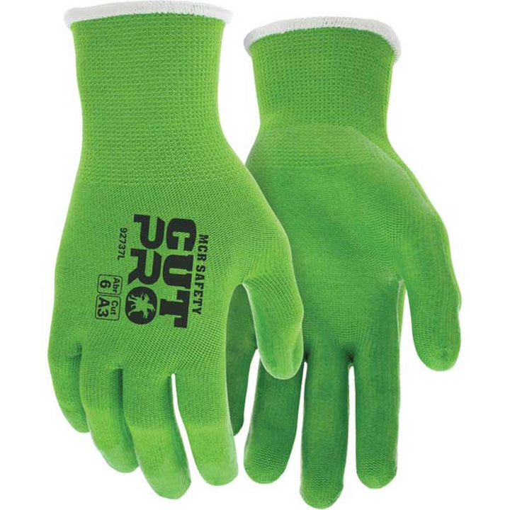 X-Small Green HPPE Cut, Puncture & Abrasion-Resistant Gloves - MCR Safety 92737XS