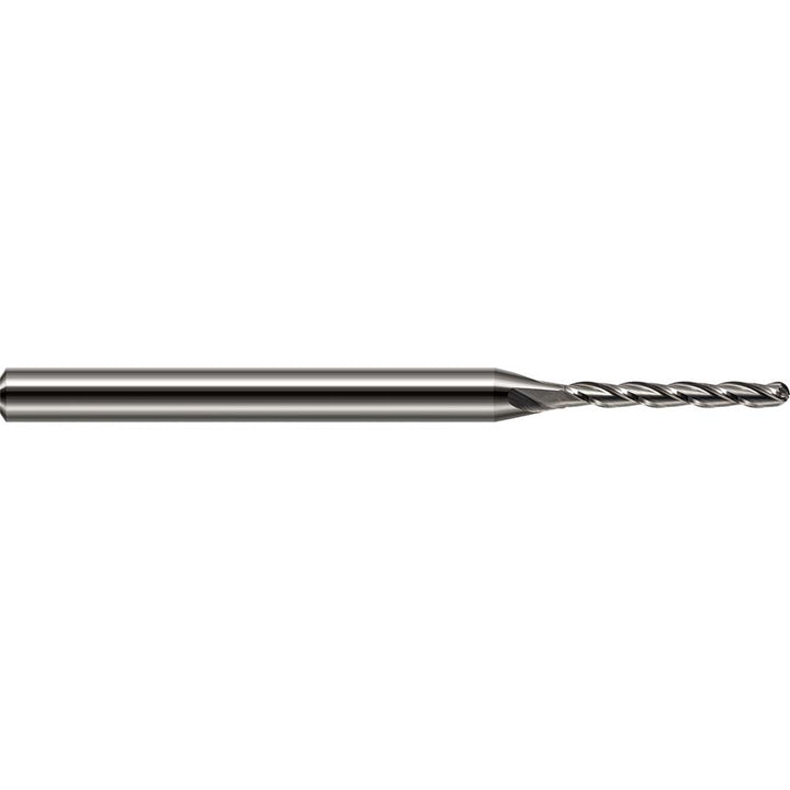 1/32in" 3-Flute Solid Carbide Ball End Mill - Harvey Tool 34031