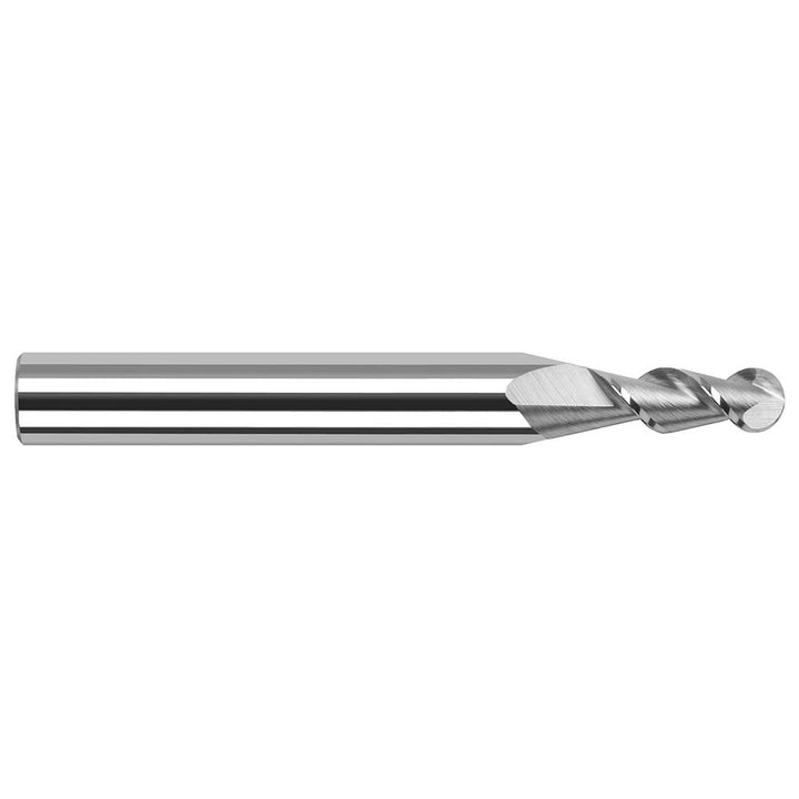 5/32in" 2-Flute Solid Carbide Ball End Mill - Harvey Tool 27910
