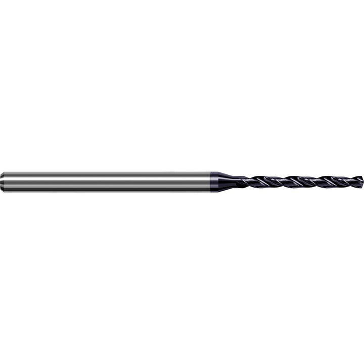 0.0500" Solid Carbide Drill Bit, AlTiN, 140° point - Harvey Tool ADS0500-C3