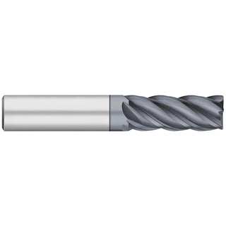 3/4" 5-Flute Solid Carbide Corner Radius End Mill, ALCRO-MAX - Titan USA TC26488