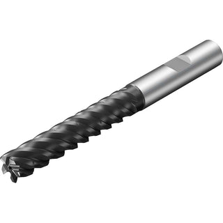 0.7870" 5-Flute Solid Carbide Corner Radius End Mill, TiAlSiN - Sandvik Coromant 7963631