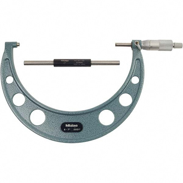 7.0000" Micrometer, +/-.000200" accuracy - Mitutoyo 103-221CAL