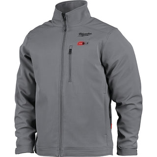 Large Gray Heated Protective Garment - Milwaukee Tool M100G-21L