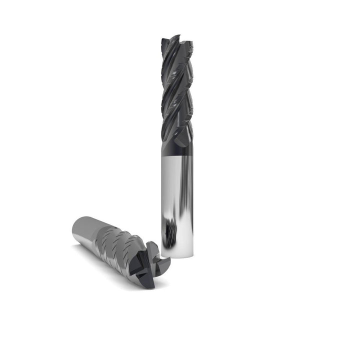 0.5000" 4-Flute Solid Carbide Roughing End Mill, nACo - GWS 107905