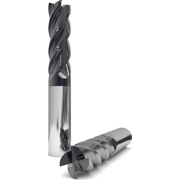 1/8" 4-Flute Solid Carbide Square End Mill, nACRo - GWS 120432