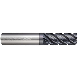 3/16" 4-Flute Solid Carbide Corner Radius End Mill, APLUS - Helical Solutions 33092