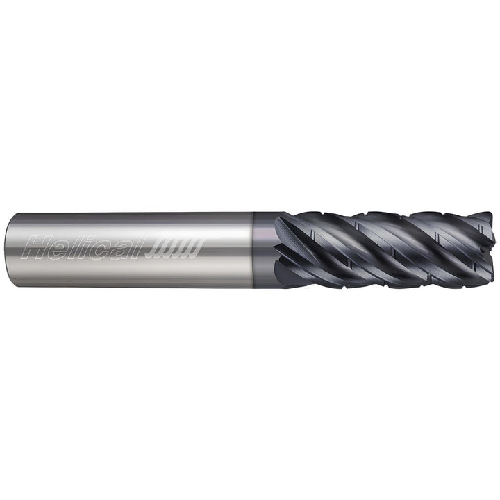 1/2" 6-Flute Solid Carbide Corner Radius End Mill, Tplus - Helical Solutions 59930