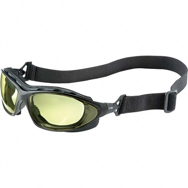 Universal Amber Safety Glasses - Uvex S0602HS