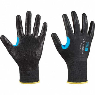 Medium Black HPPE; Stainless Steel Cut-Resistant Gloves - Honeywell 25-0913B/8M