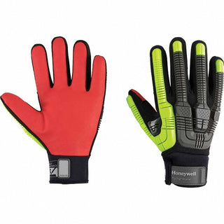 Medium Black; Yellow Cut-Resistant Gloves - Honeywell 42-622BY/8M