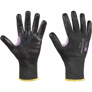Large Black HPPE; Kevlar Cut-Resistant Gloves - Honeywell 28-0910B/9L