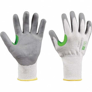 Medium White; Gray HPPE Cut-Resistant Gloves - Honeywell 24-0513W/8M