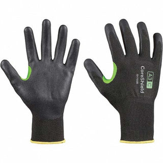 Large Black HPPE Cut-Resistant Gloves - Honeywell 23-7518B/9L