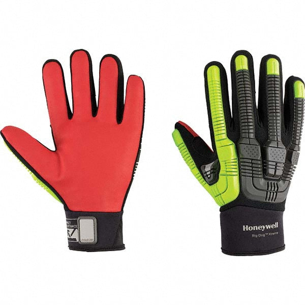 X-Large Black; Yellow Cut-Resistant Gloves - Honeywell 42-612BY/10XL