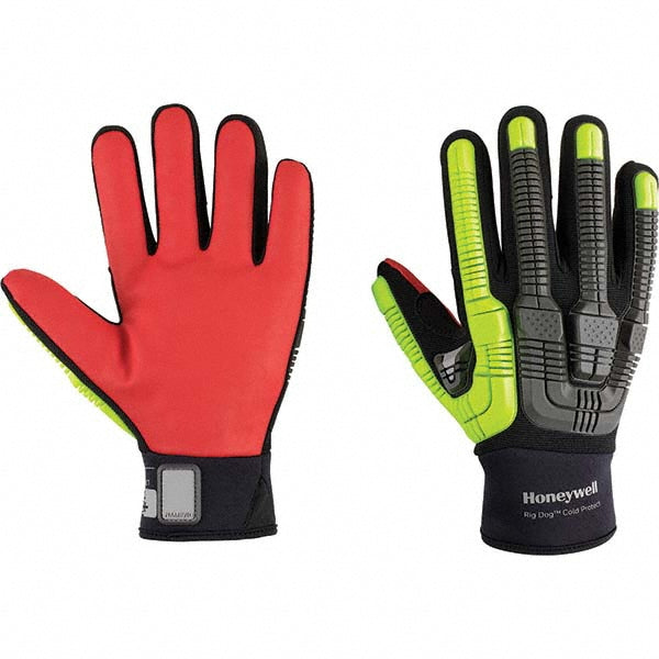 X-Large Black; Yellow Cut-Resistant Gloves - Honeywell 43-612BY/10XL
