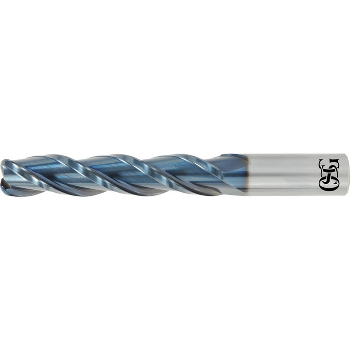 5/8" 3; 3; 3; 3-Flute Solid Carbide Corner Radius & Corner Chamfer End Mill, DLC - OSG 28731050