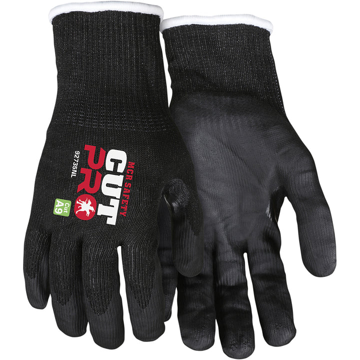 Small Black HPPE Cut, Puncture & Abrasion-Resistant Gloves - MCR Safety 92735NS