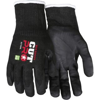 Medium Black Hypermax; Steel Cut & Puncture-Resistant Gloves - MCR Safety 92735NM