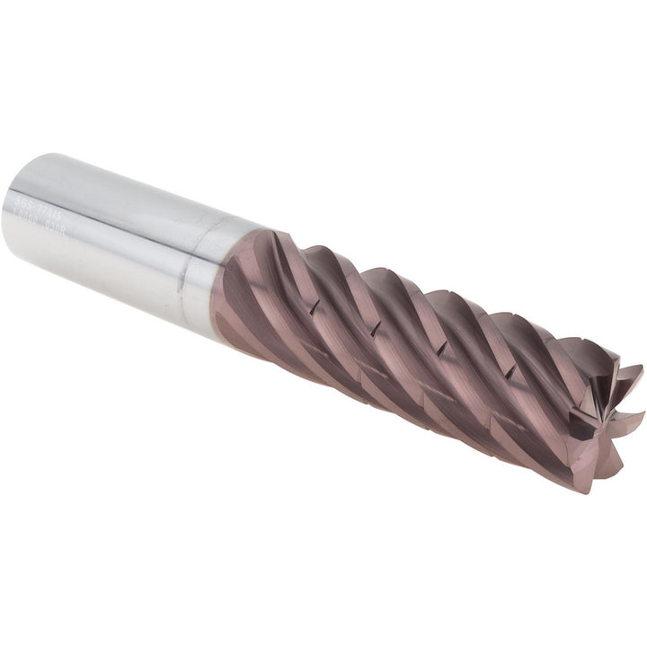 1" 7-Flute Solid Carbide Corner Radius End Mill, TM - SGS 77315