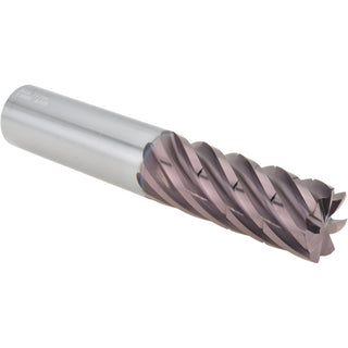 1" 7-Flute Solid Carbide Corner Radius End Mill, TM - SGS 77299