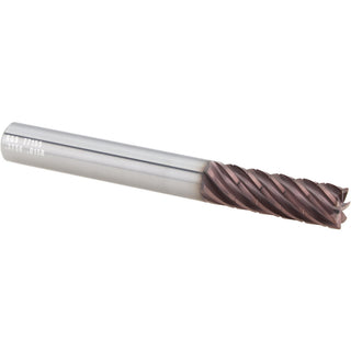 3/8" 7-Flute Solid Carbide Corner Radius End Mill, TM - SGS 77155