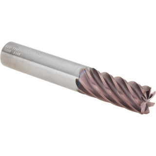 1/2" 7-Flute Solid Carbide Corner Radius End Mill, TM - SGS 77177