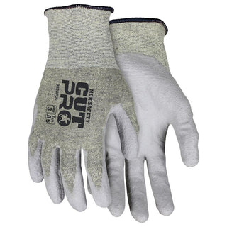 X-Small Gray Aramid Cut & Puncture-Resistant Gloves - MCR Safety 9828PUXS