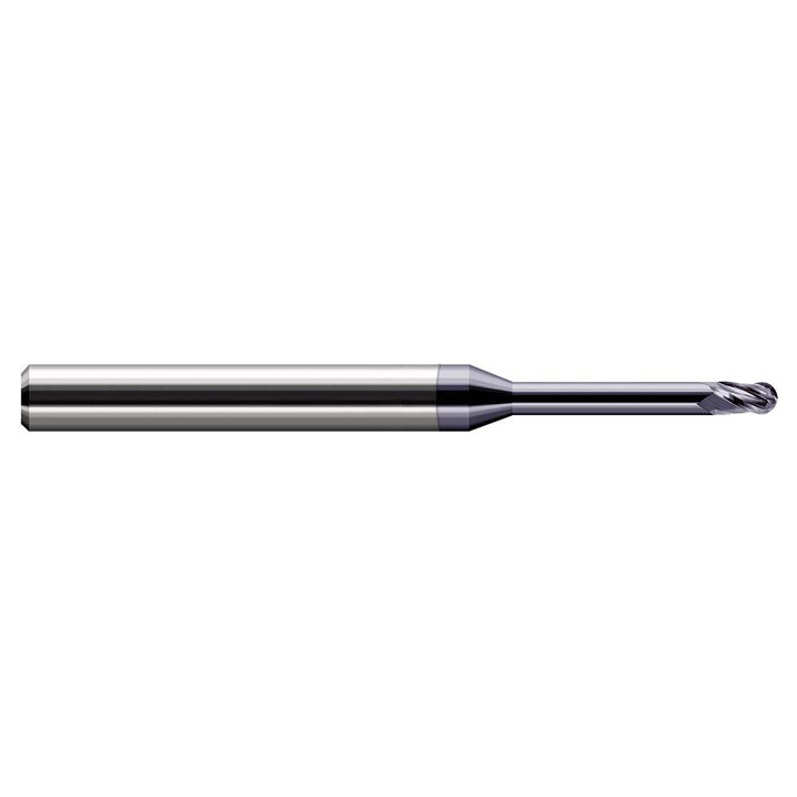 5/64" 3-Flute Solid Carbide Ball End Mill, AlTiN - Harvey Tool 34278-C3