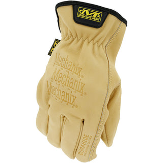 Small Tan Leather General Purpose Gloves - Mechanix Wear LDCW-75-008
